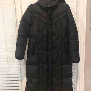 Full length Andrew Marc down puffer parka coat